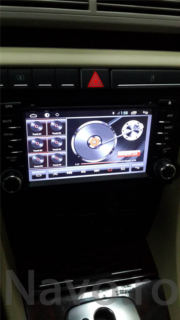 Radio DVD GPS Audi A4 EW810P 04