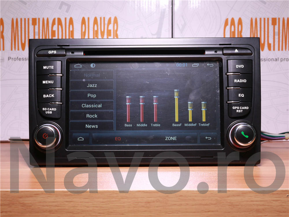Radio DVD GPS Audi A4 EW810P 11