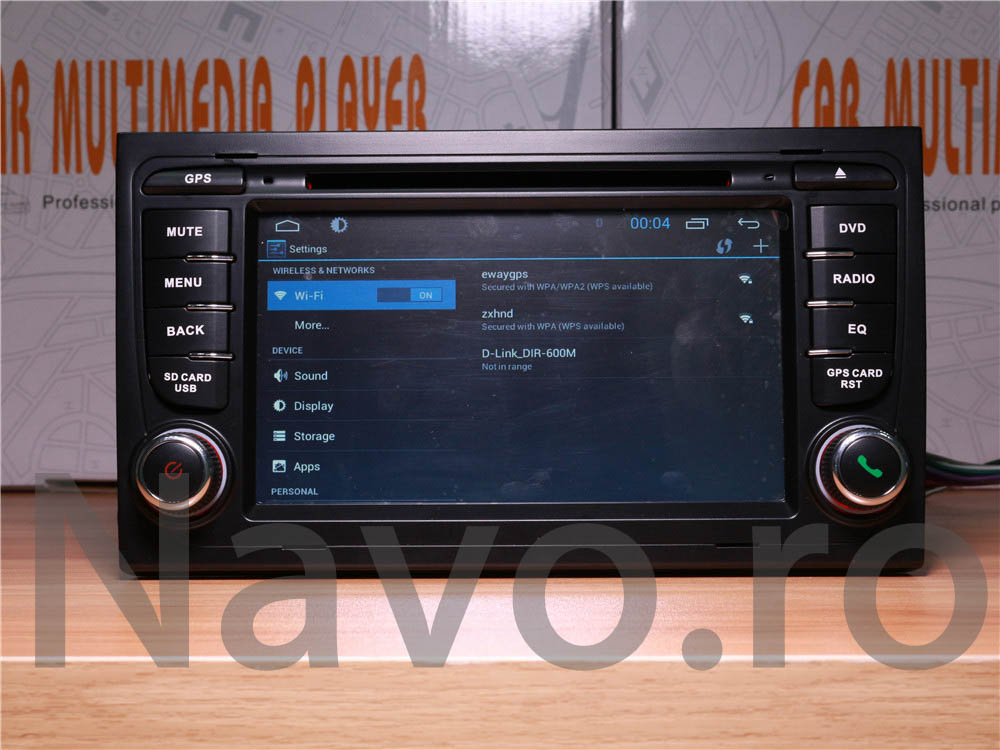 Radio DVD GPS Audi A4 EW810P 19