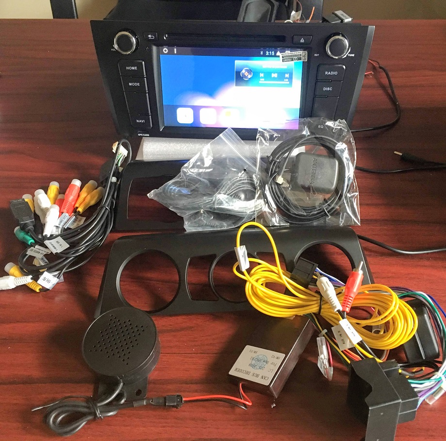 Radio dvd gps bmw e87 02