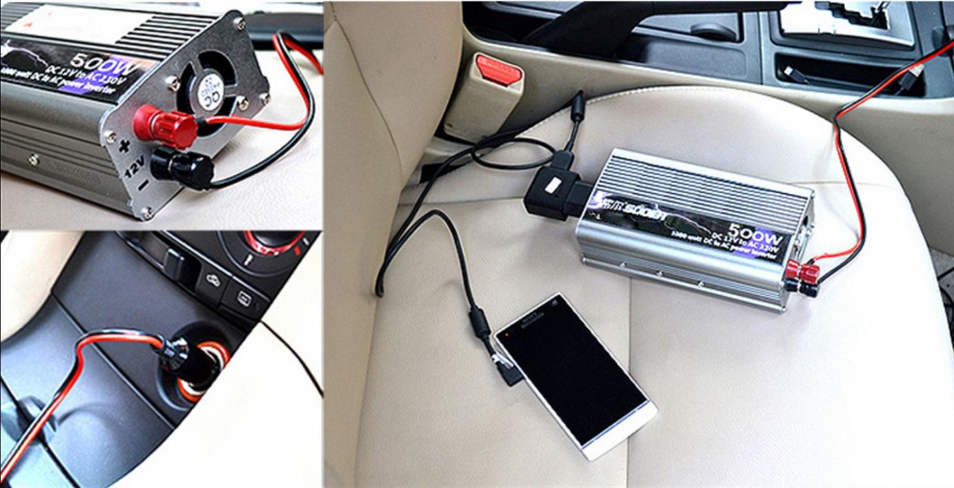invertor 12V 500W 220V 7